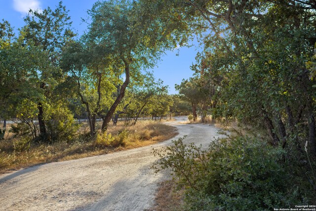 view of road