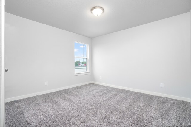 empty room featuring carpet floors