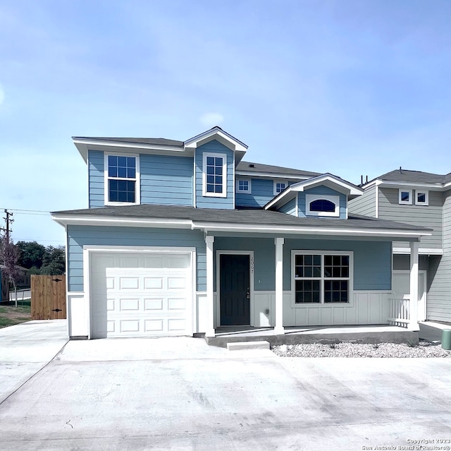 front of property with covered porch