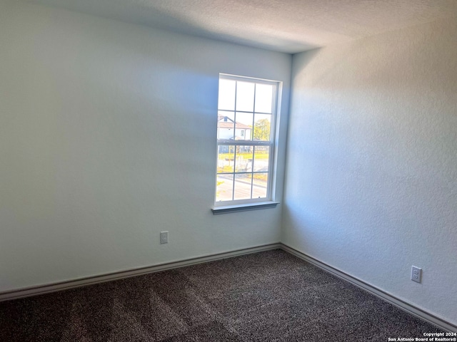 unfurnished room featuring carpet flooring