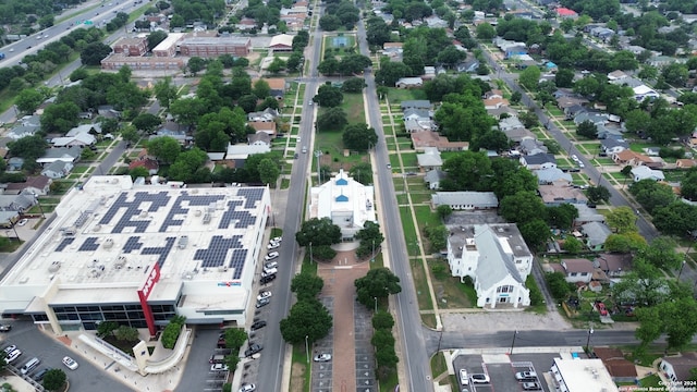 aerial view