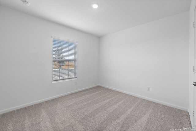 empty room featuring carpet