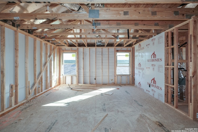 misc room featuring a wealth of natural light