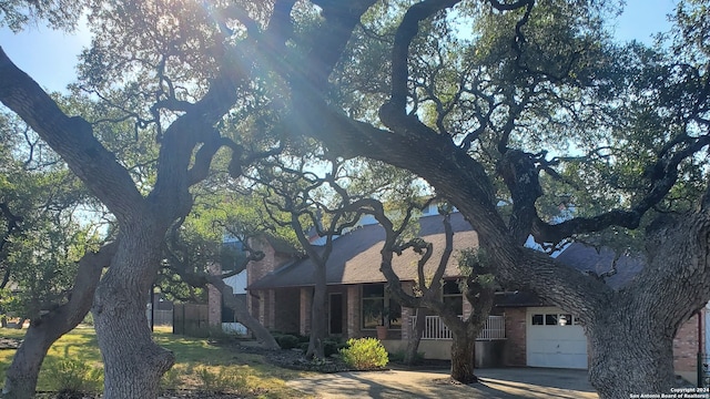 view of front of home featuring a front yard