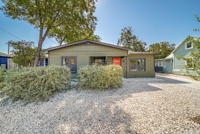 view of front of house