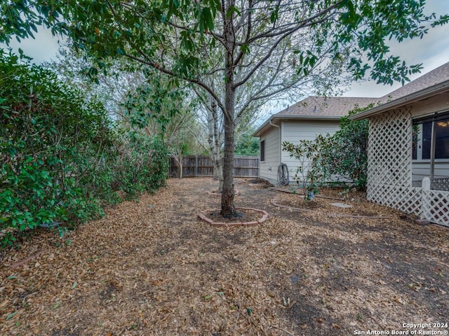 2222 Garden Gate, New Braunfels, TX 78130 - view of yard featuring fence