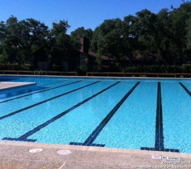 view of swimming pool