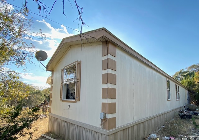 view of side of property