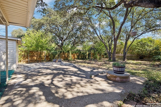 view of patio