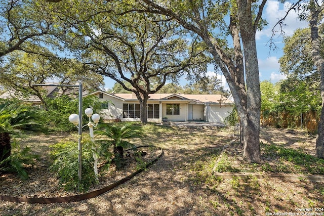 view of rear view of house