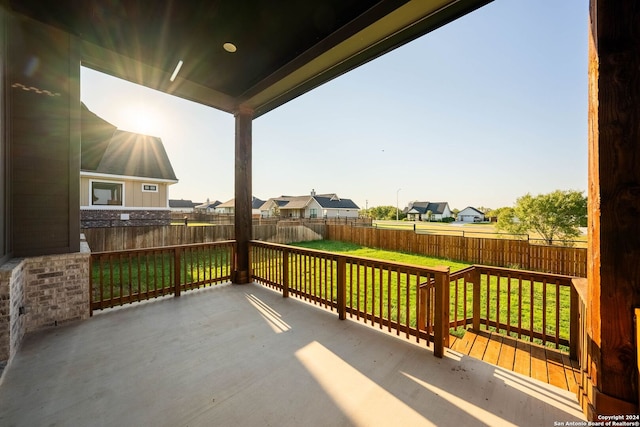 view of patio