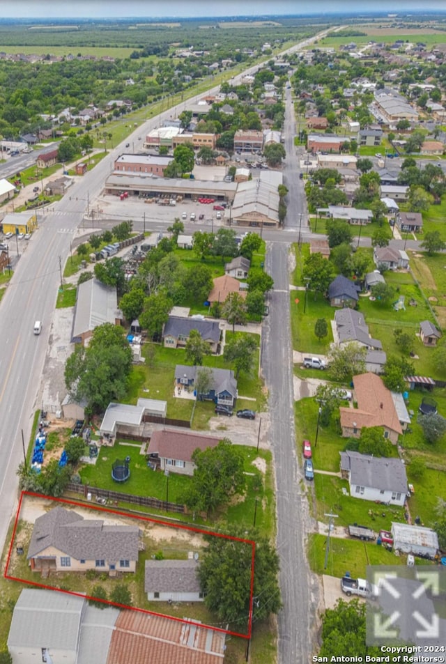 aerial view