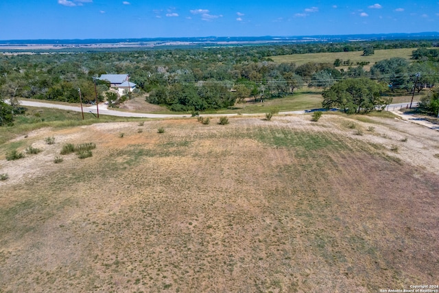 bird's eye view featuring a rural view