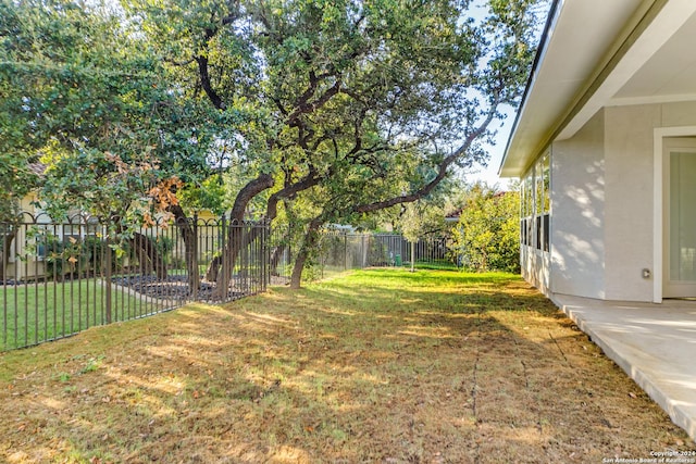 24706 Faraday, San Antonio, TX 78257 - view of yard with a fenced backyard
