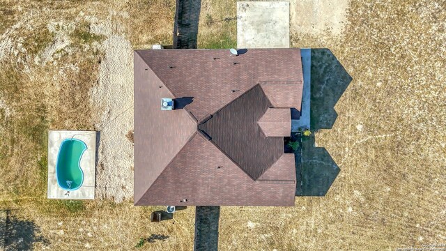 165 Lakeview Cir, La Vernia, TX 78121 - birds eye view of property