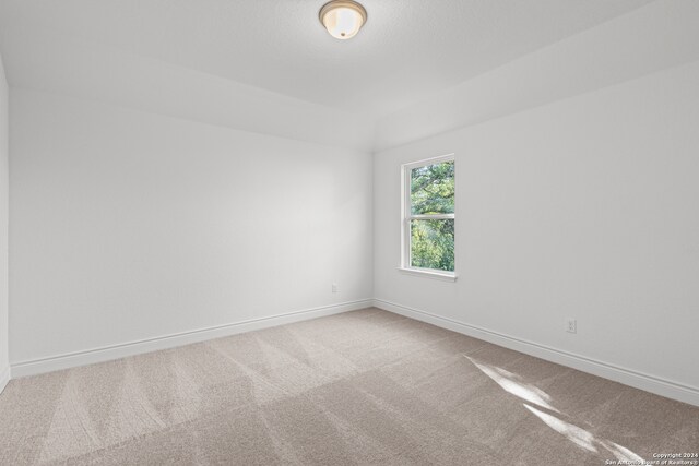 empty room featuring carpet flooring