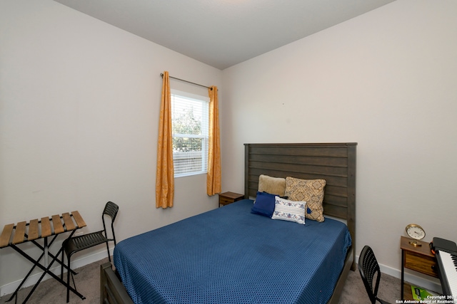 bedroom featuring carpet floors