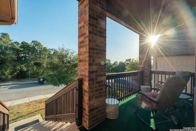 7527 Presidio Hvn, Boerne, TX 78015 - balcony with a porch