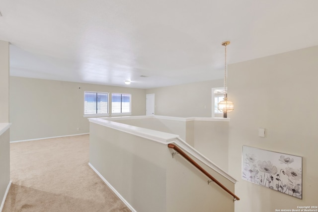 1336 Leopard Hunt, San Antonio, TX 78251 - hall featuring light carpet