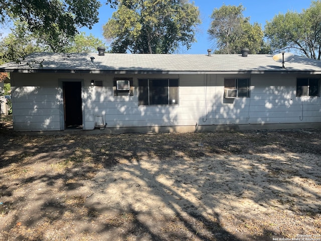 view of back of property