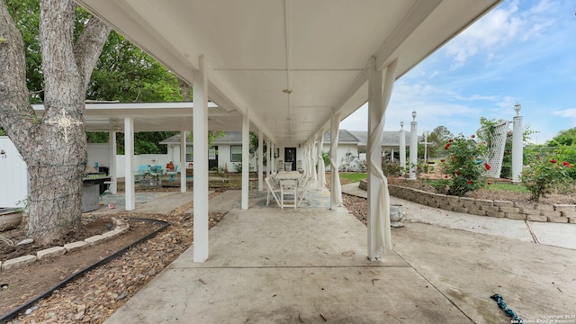 view of patio