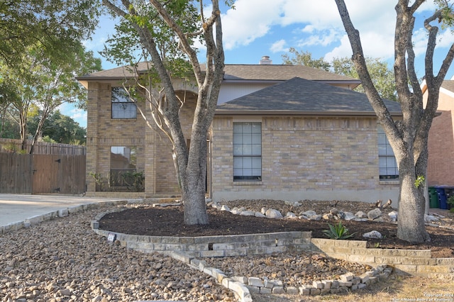 view of home's exterior