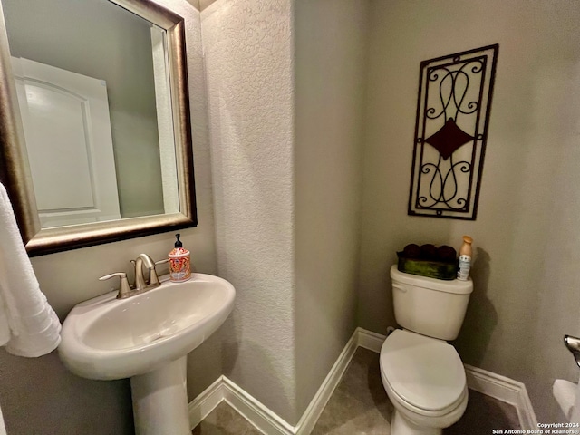 bathroom with toilet