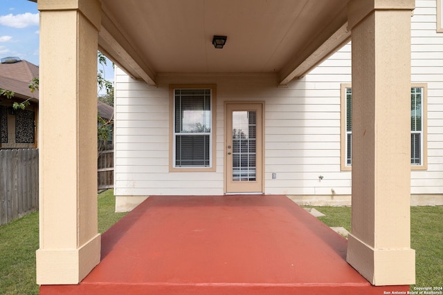 6720 Marble Lk, Live Oak, TX 78233 - view of patio