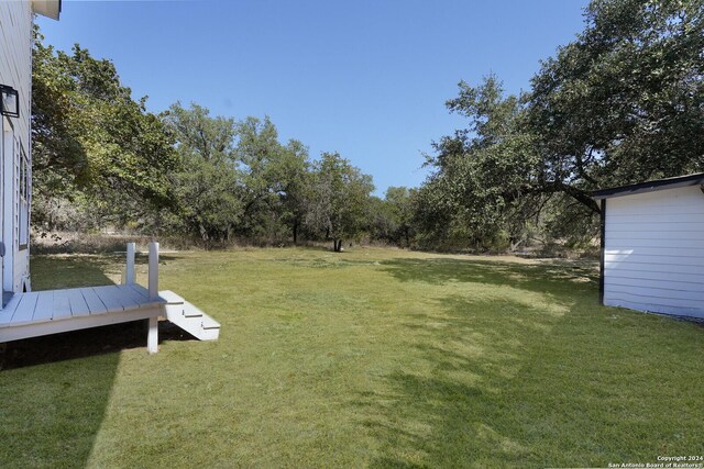 23238 Copper Canyon Dr, Elmendorf, TX 78112 - view of yard