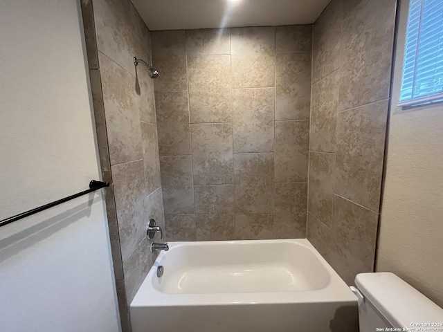 6614 Mia Way, San Antonio, TX 78233 - bathroom with toilet and  shower combination
