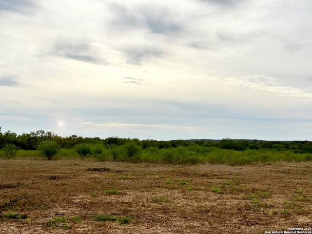 view of landscape with a rural view