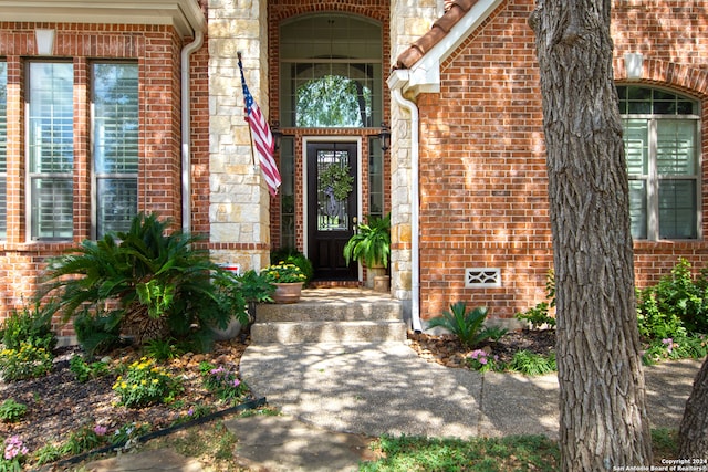 view of property entrance