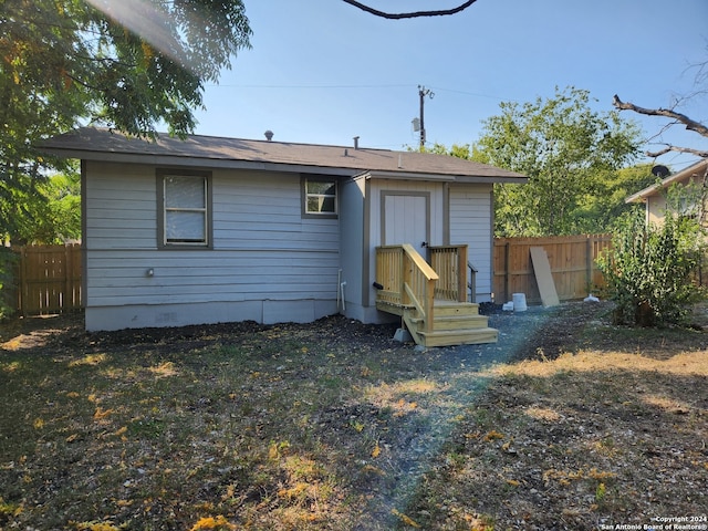 view of back of house