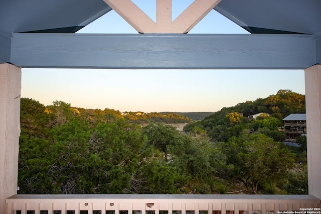 282 Hill Top, Lakehills, TX 78063 - exterior view of a view of trees