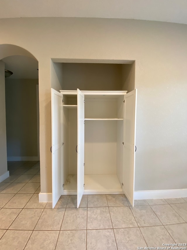 view of closet