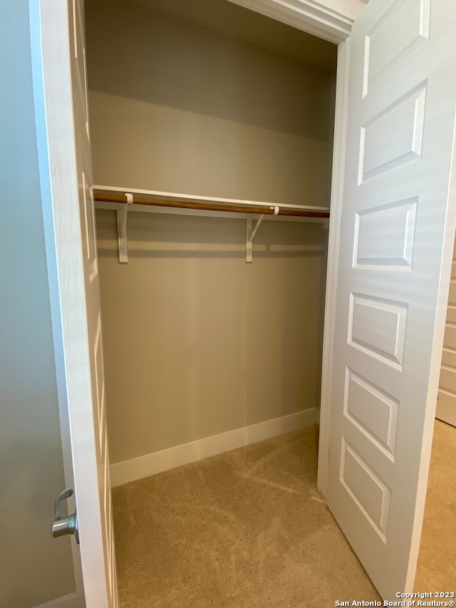 view of closet