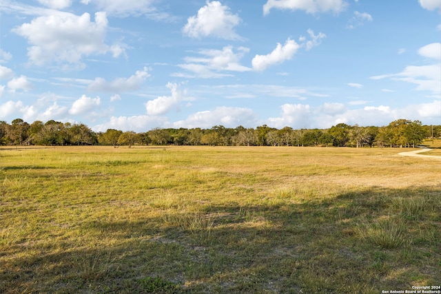 view of landscape with a rural view