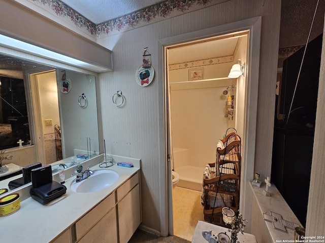 8414 Glen Breeze, San Antonio, TX 78239 - full bath featuring vanity, walk in shower, and toilet