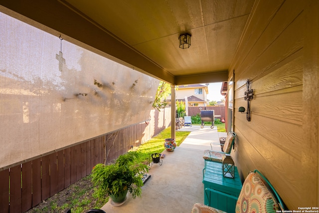 view of patio