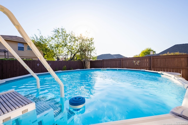 view of pool