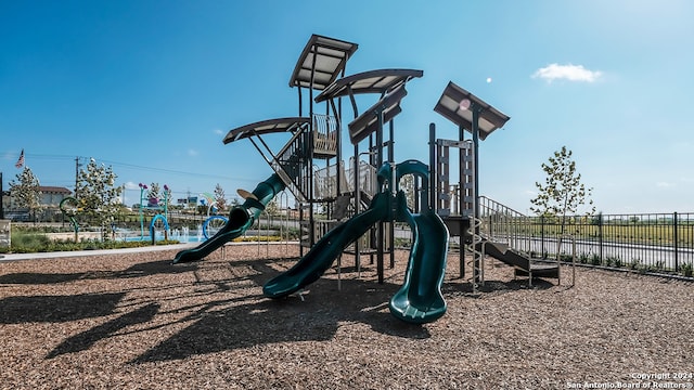 view of play area