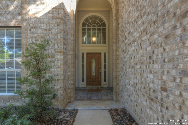 view of entrance to property