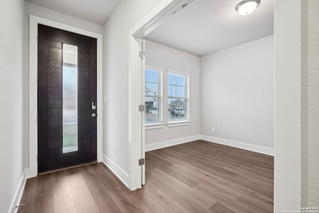 1327 Larkspur Pass, San Antonio, TX 78245 - entryway with hardwood / wood-style floors
