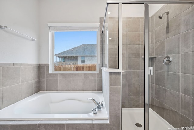 1327 Larkspur Pass, San Antonio, TX 78245 - bathroom with shower with separate bathtub