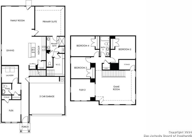 1327 Larkspur Pass, San Antonio, TX 78245 - floor plan