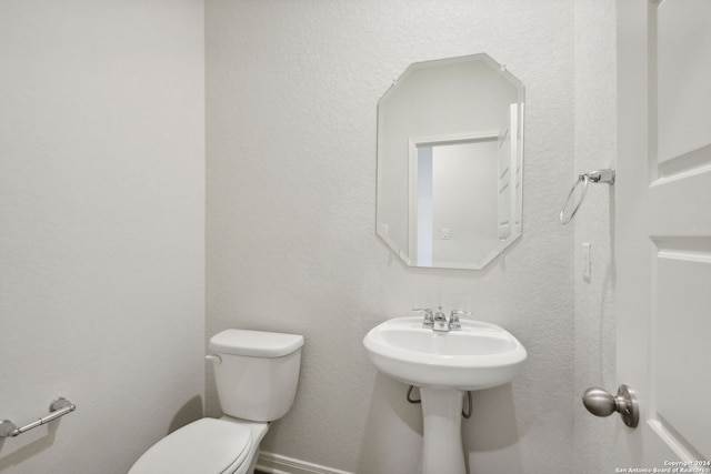 bathroom with toilet