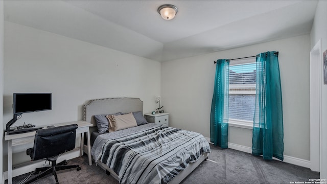 bedroom featuring carpet floors