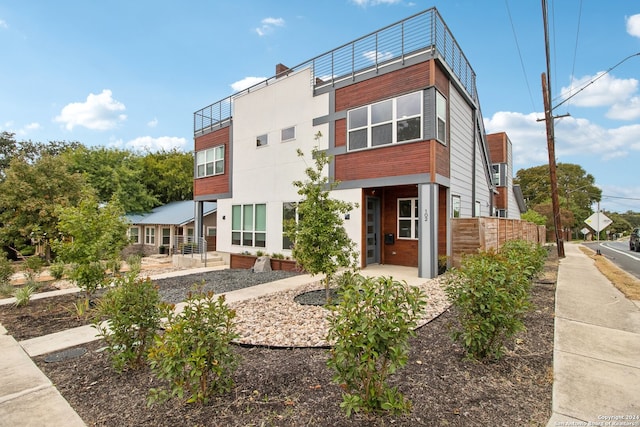 view of back of property