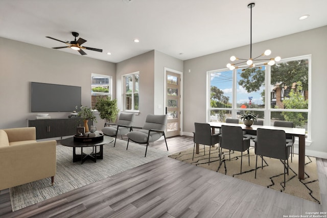159 E Davis Ct Unit 102, San Antonio, TX 78209 - interior space featuring recessed lighting, baseboards, and wood finished floors
