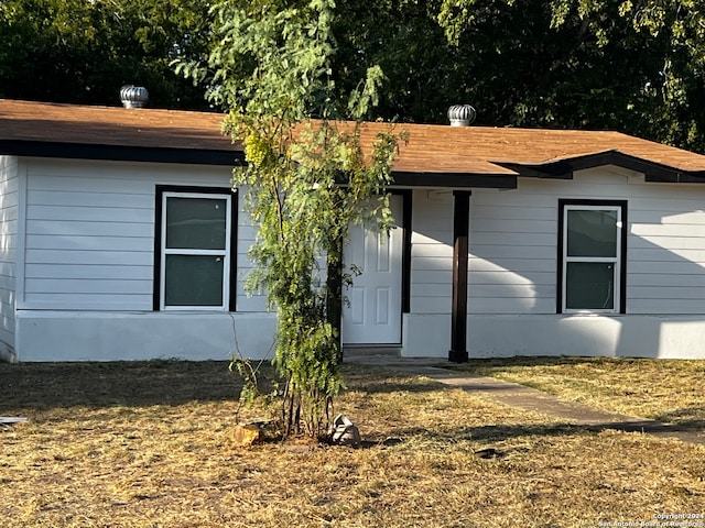 view of ranch-style house